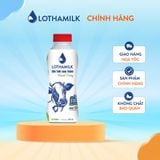  Sữa Tươi Thanh Trùng Lothamilk Ít đường chai 500ml 