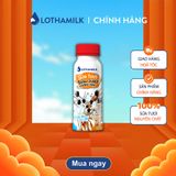  Sữa Tươi Trân Châu Đường Đen Thanh Trùng Lothamilk Chai 250ml 