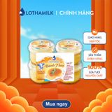  KM_Lốc 4 hộp bánh flan Lothamilk vị caramel 80g 