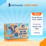  Thùng 48 hộp sữa tươi tiệt trùng Lothamilk 180ml 