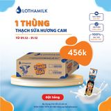  Thạch Sữa Lothamilk thùng 160x30g 