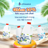  Combo 4 chai Sữa tươi thanh trùng 1760ml 