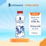  Sữa Tươi Thanh Trùng Lothamilk Ít đường chai 500ml 