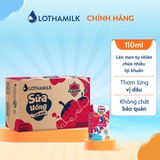  Thùng 48 hộp sữa tươi lên men tiệt trùng Lothamilk 110ml 