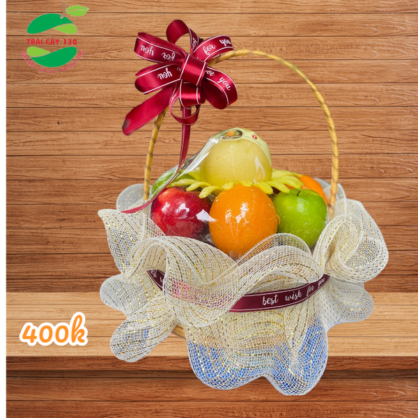 Giỏ quà trái cây dưới 500 - 01