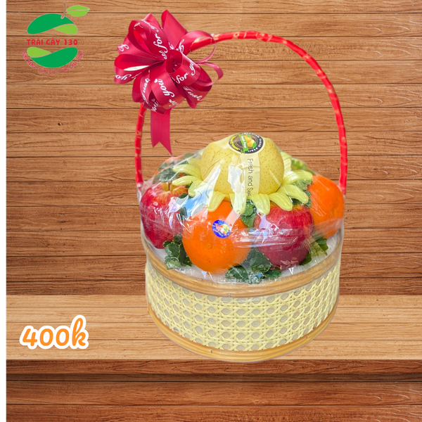 Giỏ quà trái cây dưới 500 - 02