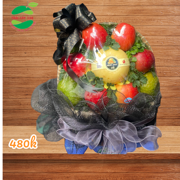 Giỏ quà trái cây dưới 500 - 15