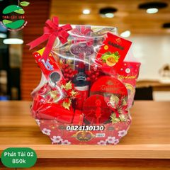 Giỏ quà  bánh Phát Tài 02
