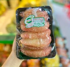 Set bưởi da xanh bốc sẳn vỉ ~600g