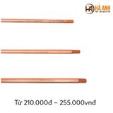  Cọc tếp địa thép mạ đồng Ramratna D16 dài 2,4m 