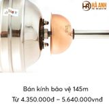  Kim thu sét Bakiral bán kính bảo vệ 145m 