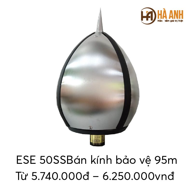  Kim thu sét Stormaster ESE 50SSBán kính bảo vệ 95m 