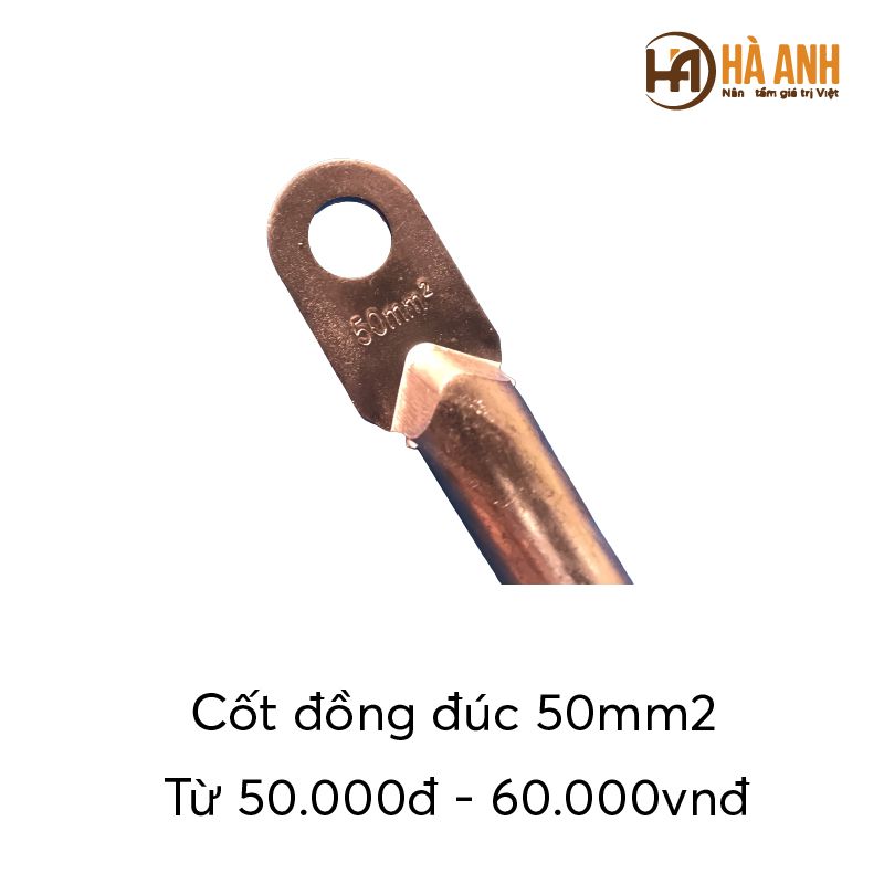  Cốt đúc đồng 50mm2 