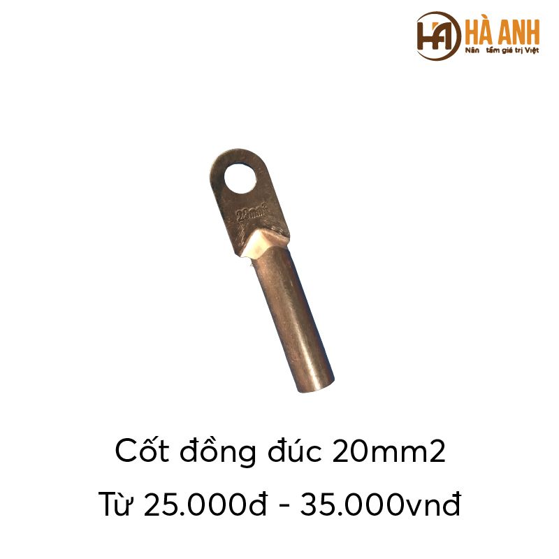  Cốt đồng đúc 20mm2 