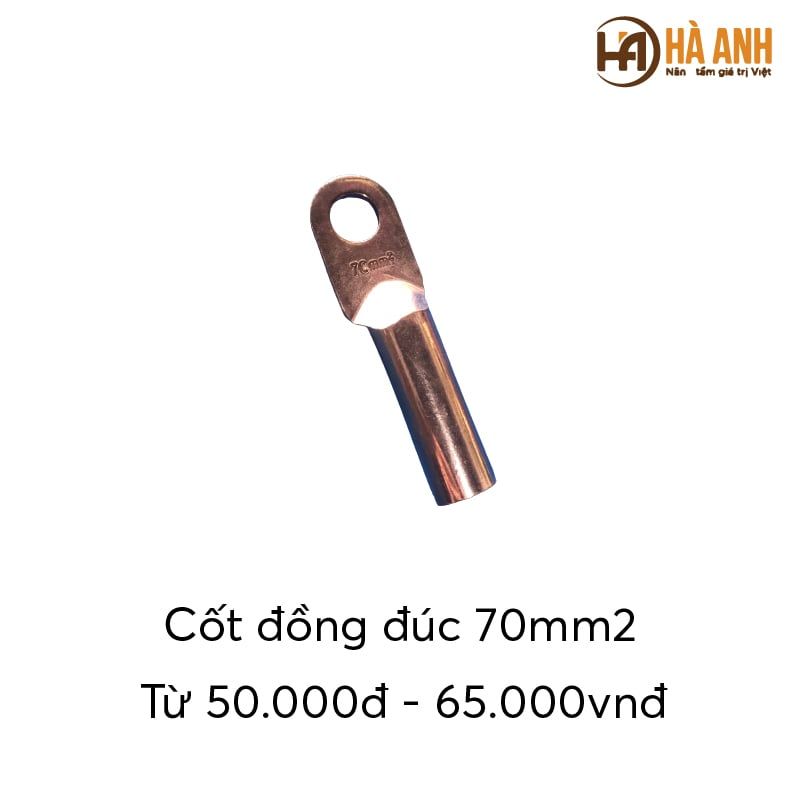  Cốt đồng đúc 70mm2 