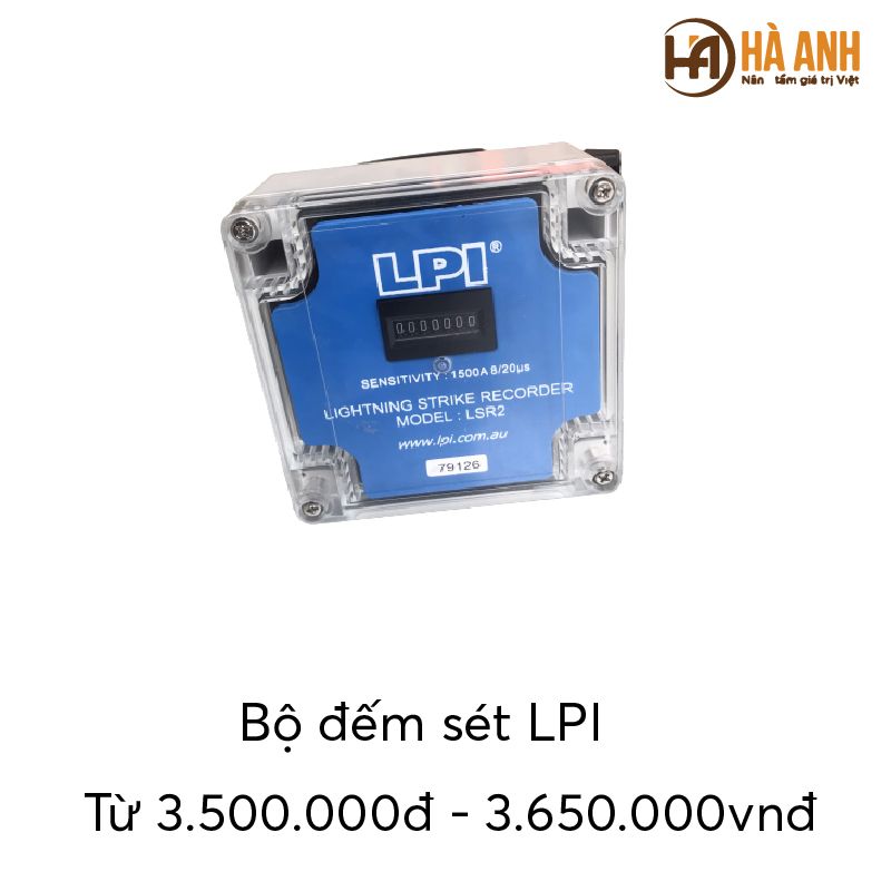 Bộ đếm sét LPI 