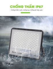 Đèn Pha Chống Chói Năng Lượng Mặt Trời -100W