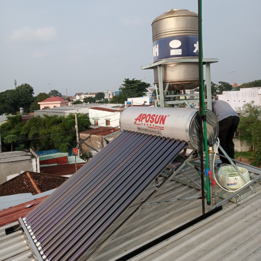 Máy Nước Nóng Năng Lượng Mặt Trời APOSUN - 320L