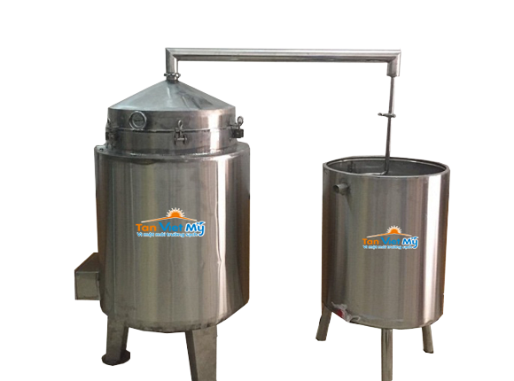 Nồi Nấu Rượu Bằng Điện 30kg/mẻ