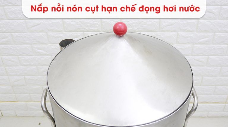 Nồi Tráng Bánh Cuốn Điện - Đường Kính 50cm