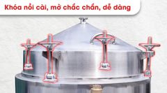 Nồi nấu rượu bằng điện inox 30 kg/mẻ