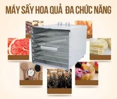 Máy Sấy Hoa Quả Mini Hiệu Năng Cao 6 Khay