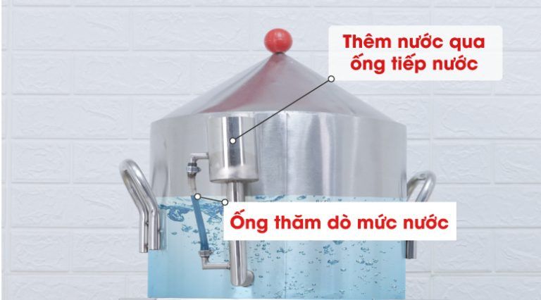 Nồi nấu xôi điện 15kg/ mẻ