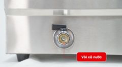 Bàn Hâm Nóng Thức Ăn Có Kính