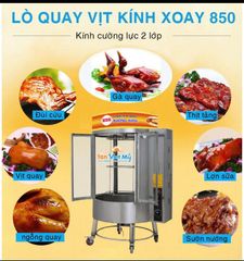 Lò quay gà vịt dùng điện 850