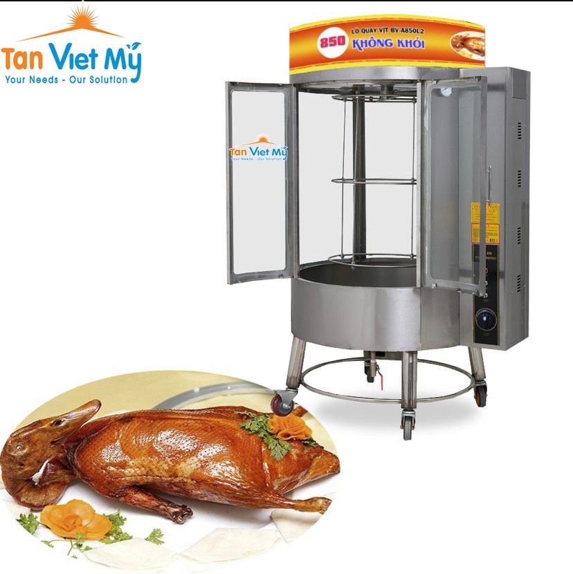 Lò Quay Gà Vịt Dùng Điện 85cm