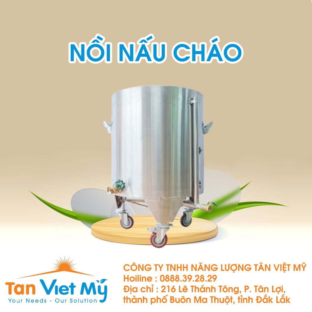 Nồi Nấu Cháo Điện 150 Lít