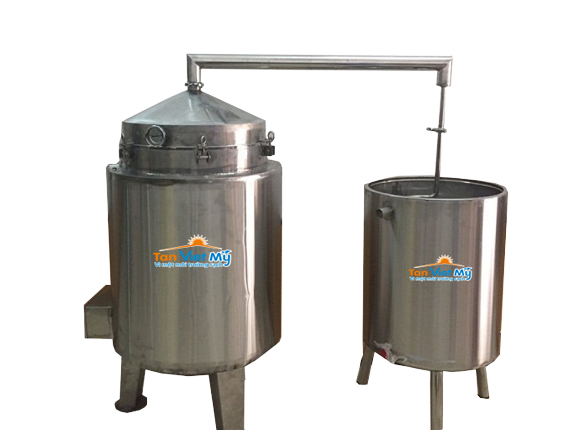 Nồi Nấu Rượu Bằng Điện 20kg/mẻ