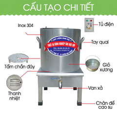 Nồi Nấu Phở Điện 40 Lít