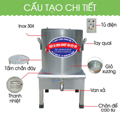 Nồi nấu phở điện 100L