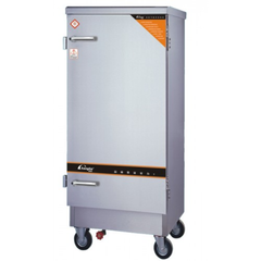 Tủ Hấp Cơm Công Nghiệp 12 Khay - Dùng Điện & Gas