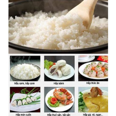 Tủ Hấp Cơm 8 Khay - Dùng Điện