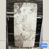  Bộ Bàn Ghế Ăn Mặt Đá Ceramic Kèm 4 Ghế Monet Bọc Da SKDS33 