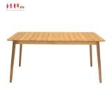  Bàn Ăn Gỗ Teak Cao Cấp Ngoài Trời 1M6 SKT37 