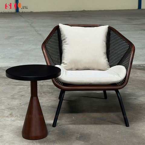  Bộ Bàn Ghế Đọc Sách Phòng Khách Gỗ Óc Chó SKC123 