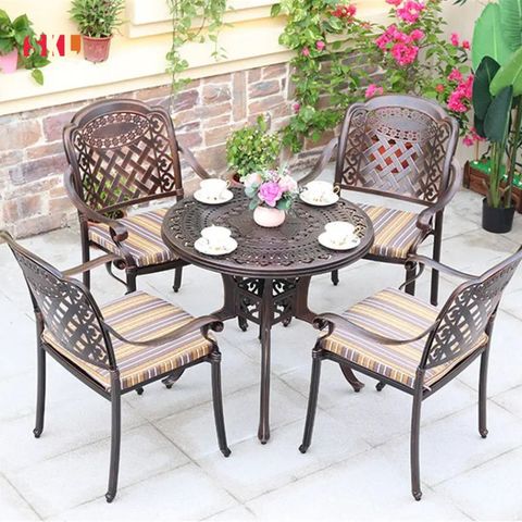  Ghế Sân Vườn Nhôm Đúc SKC33 