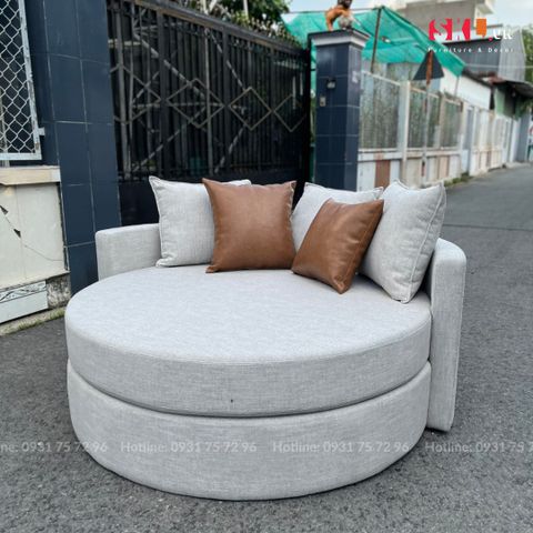  Sofa Phòng Khách Hình Tròn SKS18 