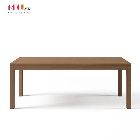  Bàn Ăn Gỗ Teak Cao Cấp Ngoài Trời 2M SKT43 
