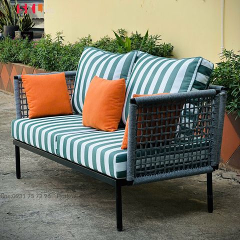  Sofa Băng Đan Dây Thừng Ngoài Trời SKOS11 