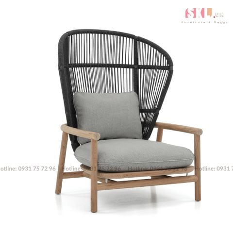  Ghế Thư Giãn Sân Vườn Lưng Cao SKC96 