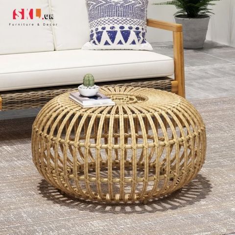  Bàn Trà Ngoài Trời Đan Mây SKT27 