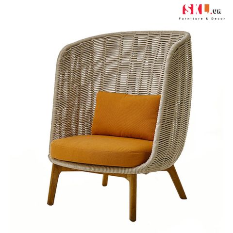  Bagel Lounge Chair - Ghế Thư Giãn Lưng Cao SKC100 