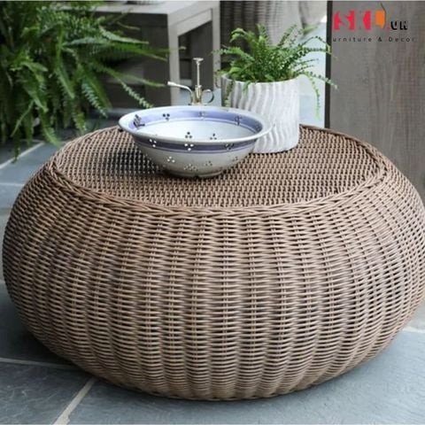  Bàn Trà Ngoài Trời Đan Mây SKT26 