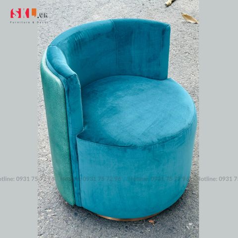  Ghế Chân Xoay Bọc Nệm SKC112 