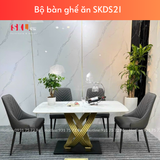  Bộ Bàn Ghế Ăn Mặt Đá SKDS21 