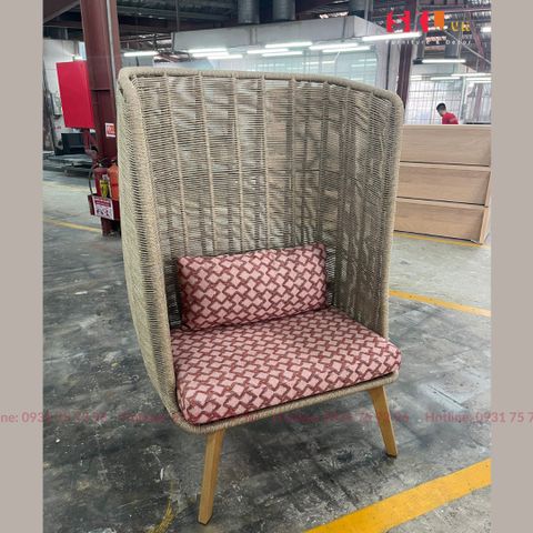  Bagel Lounge Chair - Ghế Thư Giãn Lưng Cao SKC100 